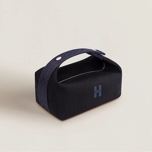 Hermes Canvas Bride-A-Brac Pouch